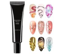 Gel de modelado 3D - Gel de modelado UV, arcilla acrílica para modelar, medio artístico duradero, kit de decoración profesional de manicura, accesorios creativos para manualidades de belleza |