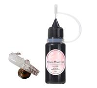 Gel de Modelado para Uñas,10 ml Pegamento Transparente Encantador - Gel Para Uñas 3D Transparente No Pegajoso,Para Principiantes y Salones Aplicación de Extensiones Manicura Decoración con Gemas