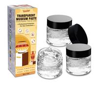 Gel de museo - 170 g/6 oz Pasta transparente de museo para asegurar objetos coleccionables, extraíble, sin residuos y reutilizable, cera de museo para vidrio, antigüedades, cerámica, decoraciones