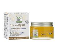 Gel de Noche Antiedad Argan Bio, Tratamiento Facial Regenerador, 40ml | para regenerar y proteger la piel de los signos del envejecimiento durante la noche