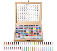 Gel De Palmaditas - 100 Colores Cuadrícula De 2 Ml | Esmaltes De Uñas De Pintura Con Gradiente De Alto Pigmento De Larga Duración | Kit De Paleta De Esmaltes De Transferencia De Arte Corrector Sin Enj