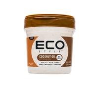 Gel de Peinado, ECO STYLE, de Aceite de Coco, Gel Natural, Gel sin Alcohol. 237ml