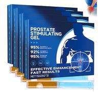 Gel de próstata para hombres, Crema de próstata para hombres, Gel de cuidado de vitalidad, Crema vitalizante y energética, Segura y suave, Rápida y eficaz, Fácil de usar, 5 g*3 (4Piezas)