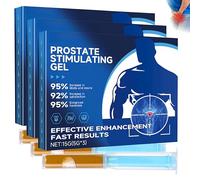 Gel de próstata para hombres, Crema de próstata para hombres, Gel de cuidado de vitalidad, Crema vitalizante y energética, Segura y suave, Rápida y eficaz, Fácil de usar, 5 g*3 (3Piezas)