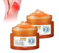 Gel de terapia de articulaciones de cúrcuma con aceite de emú, Gel de masaje calmante para aliviar el dolor, Calma eficaz para la espalda, el cuello, las manos y la rodilla (2 PCS)