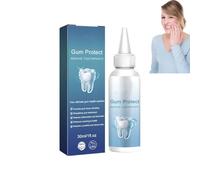 Gel de terapia de encías, gel reparador de dientes de masa, reparación de encías, reparación de encías, aliento fresco, gomas protectoras y cuidado oral (1 unidad)