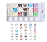 Gel de toque - Paleta de 18 cuadrículas con gradiente y larga duración,Colores De Esmalte De Gel Para Uñas | para chicas, madres, salón, hogar, vacaciones, Halloween, boda, diario