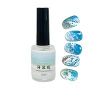 Gel de uñas auténtico, larga capa, uñas líquidas con función seca rápida, gel accesorio con vibrante color, herramienta de uñas con acabado profesional, accesorio de belleza para novia y