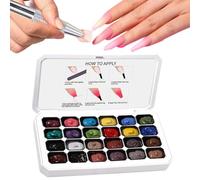 Gel de Uñas Patting - Herramientas para Manicura con Curado UV y LED | Gel De Palmaditas Degradado | Para Estampación Arte Esculpido Salón Pintura Hogar De