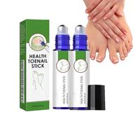 Gel de uñas Roll-on, Nail Shield Repair Stick para uñas dañadas, Natural Strengthener, Shine Enhancer, Cuticle Hydration para uñas débiles y quebradizas, tratamiento de uñas saludables (2 unidades)