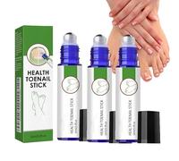 Gel de uñas Roll-on, Nail Shield Repair Stick para uñas dañadas, Natural Strengthener, Shine Enhancer, Cuticle Hydration para uñas débiles y quebradizas, tratamiento de uñas saludables (3 unidades)