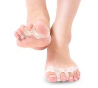 Gel dedos de encaje y corrección separatoren para Bailarines, Yogis y atletas, tratamiento de Hallux Valgus Relief, martillo dedos, Hallux Valgus)