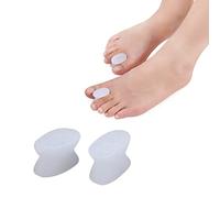 Gel dedos separador Toe Separadores de Dedos del Pie Alivio de cabello para juanete alivio del dolor (4 piezas)