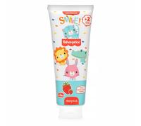 Gel Dentífrico Infantil con Flúor para Niños +2 Años - Sabor Fresa - Protección contra la Caries y Cuidado del Esmalte - Tubo 75 ml