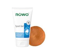 Gel deportivo RÖWO refrescante para deportes y musculatura cansada (100 ml) | Gel refrescante para deportes y musculatura cansada con aceite de menta, árnica y equinácea + esponja Olanmarp