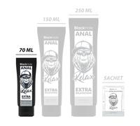 Gel Dilatador Anal Base Agua Black Hole 150ml - Confort Intenso, Contenido 70 ml