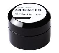 Gel duro y duro para uñas, adhesivo de uñas sólido para presionadas: puntas de duraderas y muy responsables hechas de gel sólido, adhesivo de para puntas de, transparen