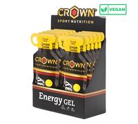 Crown Sport Nutrition Energy Gel 40g 12 Uds Limón