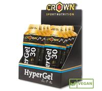 Crown Sport Nutrition Hypergel 30 Cafeína 10 Geles 75g Neutro