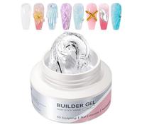 Gel Escultor Para Uñas - Gel Sólido Para Uñas 60ml - Builder Manicura No Pegajoso 3D Para Mujeres Creación Manos Pintado Extensión Modelado Diseño Salón Casa