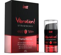 Gel Estimulante Vibrante De Fresa Hombre Mujer Sexo Oral Penetración Masturb