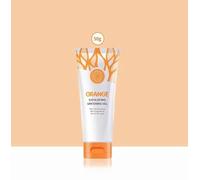 Gel Exfoliante Blanqueador de Naranja, Eliminador de Células Muertas, Hidratante, AHA + Ácido Láctico, con Aceite de Jojoba, 50g