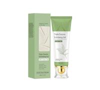 Gel Exfoliante De Natural,Jabón Facial En De Té Verde,Nutre e Hidrata,Anti Puntos Negros e Impurezas,Limpia la Piel en Profundidad Para Cara y Cuerpo,100g