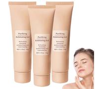 Gel exfoliante de tanrewsis, gel exfoliante purificante de tanrewsis, hidratante suave y reparador que ilumina el tono de la piel para la zona del bikini (3PCS, 50G)