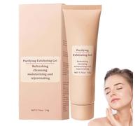 Gel exfoliante de tanrewsis, gel exfoliante purificante de tanrewsis, hidratante suave y reparador que ilumina el tono de la piel para la zona del bikini (1PC, 50G)