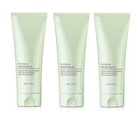 Gel exfoliante limpiador, exfoliante facial, crema exfoliante para la cara, limpia la suciedad y los aceites, hidratante y rejuvenecedor, para todo tipo de piel (3 unidades)