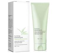 Gel exfoliante limpiador, exfoliante facial, crema exfoliante para la cara, limpia la suciedad y los aceites, hidratante y rejuvenecedor, para todo tipo de piel (1 unidad)