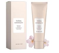 Gel exfoliante limpiador, exfoliante facial, gel exfoliante suave para todos los tipos de piel, limpieza profunda, hidratante con fórmula suave, revelar belleza natural (1 unidad)