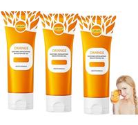 Gel Exfoliante Natural de Naranja,3pcs Orange Facial Exfoliate Gel,Orange Exfoliating Gels,Gels Exfoliante de Naranja,Gelss Exfoliante Facial Hidratante y Purificante