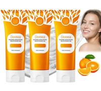 Gel Exfoliante Natural de Naranja,3pcs Orange Facial Exfoliate Gelss,Orange Exfoliating Gels,Gel Exfoliante de Naranja,Gels Exfoliante Facial Hidratante y Purificante