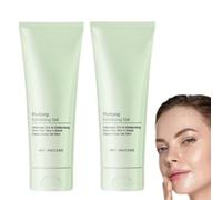 Gel exfoliante purificante, gel exfoliante, exfoliante, limpiador exfoliante facial, crema exfoliante para limpieza profunda e hidratación de la piel, gel purificante (2 pieza)