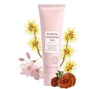 Gel exfoliante purificante, limpiador facial exfoliante suave, gel exfoliante hidratante natural para rostro y cuerpo. Limpia en profundidad la suciedad y la grasa de todo tipo de pieles, apto para pi
