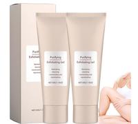 Gel Exfoliante Purificante Quarxery, Crema Purificante Quarxery, Exfoliante Facial Exfoliante, Gel Exfoliante Facial Y Corporal Para Rostro Y Cuerpo (2 botellas)