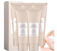 Gel Exfoliante Purificante Quarxery, Crema Purificante Quarxery, Exfoliante Facial Exfoliante, Gel Exfoliante Facial Y Corporal Para Rostro Y Cuerpo (5 botellas)