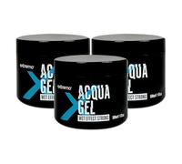 Gel Fijador Efecto Mojado 500 ml - Fijación Extra Fuerte y Sin Residuos para Todos los Cabellos - Brillo Húmedo Duradero (3 Unidades)
