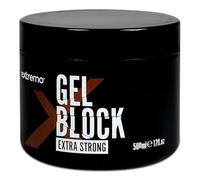 Gel Fijador Extra Fuerte Gel Block 500 ml - Fijación Profesional Todo el Día y Brillo Natural | Sin Residuos, Fácil Aplicación (1 Unidad)