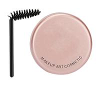 Gel Fijador Transparente para Cejas con Cepillo, Blanco, Plástico | Uso en Salón y Hogar, Aplicación Precisa, para Piel Sensible