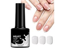 Gel For Nails 7ml Manicure Milky White Top Coat Offering A Ti Polishing Gel