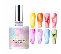 Gel For Nails | Gradient Watercolor Manicure Cosmetics