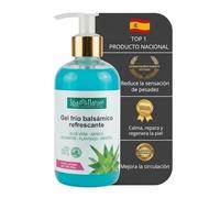 Gel Frío Piernas Cansadas con Aloe Vera - Efecto Calmante Inmediato, Hidratante y Antiinflamatorio, Absorción Rápida, Vegano - Crema para Pies y Piernas
