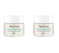 Gel hidratante de avena 50 ml. Aveeno Face Calm + Restore. El embalaje puede variar. (Paquete de 2)