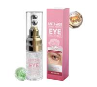 Gel Hidratante Para El Contorno De Ojos,Producto de Cuidado de la Piel Nutritivo con Aplicador Roller | Gel Natural Calmante Para Ojos,Para Mujeres Y Usuarias De Maquillaje, Para Viajes, Mañana, Noche