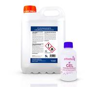 GEL HIDROALCOHÓLICO HIGIENIZANTE DE MANOS SIN ACLARADO Garrafa 5 Litros + Bote 120ml GRATIS