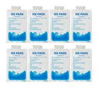 Gel Iced Pack, Compact Cooling Vest Packs, Portable Summer Cooling Accessories, Multi-Use and Reusable for Running, Outdoor, Beach, Work, Fishing, Food, Shipping, 3.94x5.91 Inches