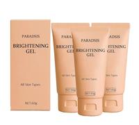 Gel Iluminador PARADSIS, Gel Hidratante Ligero con Ácido Hialurónico, Antiedad y Reafirmante para Rostro y Cuerpo, para Mujeres y Hombres (3pcs)