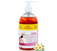 Gel íntimo Ginex con aloe y manzanilla, 500 ml, DietMed | Higiene íntima femenina - Aloe vera - Manzanilla y malva - Piel sensible - Jabón líquido